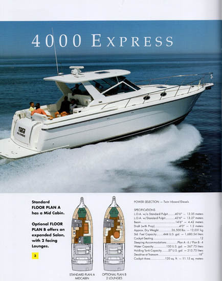Tiara 2001 Brochure