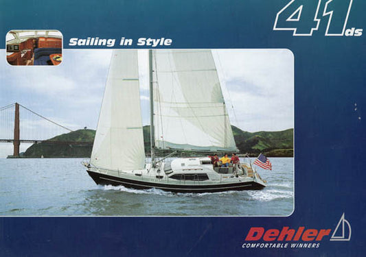 Dehler 41 Deck Salon Brochure