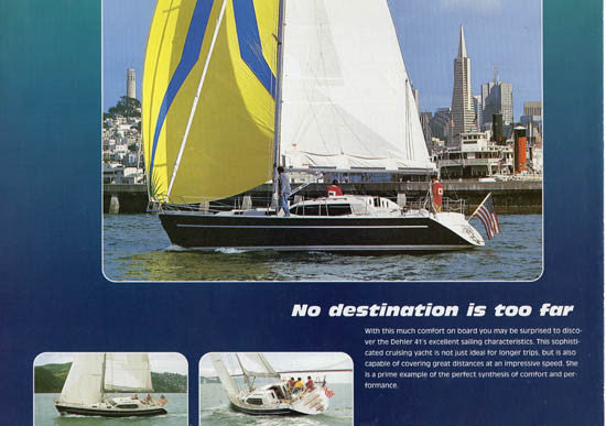 Dehler 41 Deck Salon Brochure