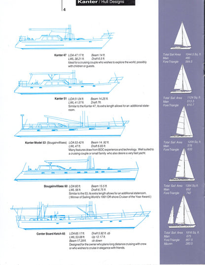 Kanter Sailboats Brochure