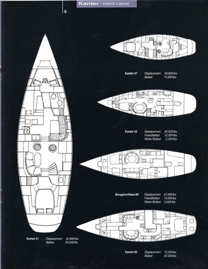 Kanter Sailboats Brochure
