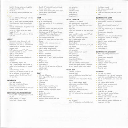 Trojan 440 Express Specification Brochure (2001)