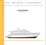 Carver 570 Voyager Pilothouse Specification Brochure