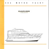 Carver 506 Motor Yacht Specification Brochure (2001)