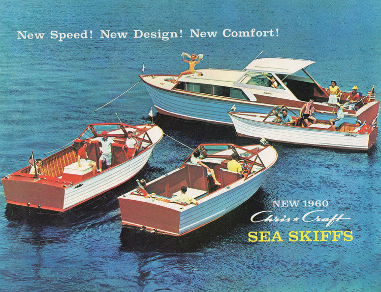 Chris Craft 1960 Sea Skiffs Brochure