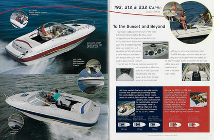 Bayliner 2001 Capril Runabouts Brochure