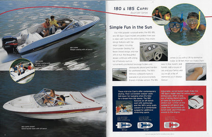 Bayliner 2001 Capril Runabouts Brochure
