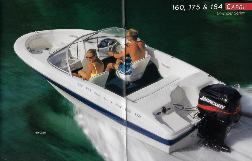 Bayliner 2001 Capril Runabouts Brochure