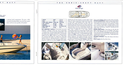 Chris Craft 2001 Sportboats Brochure