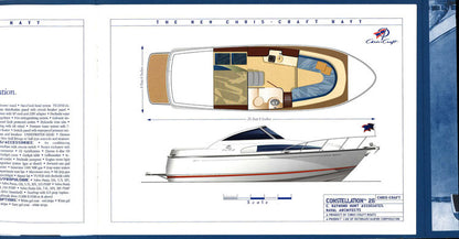Chris Craft 2001 Navy Fleet Brochure