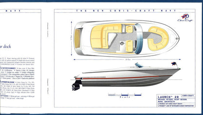 Chris Craft 2001 Navy Fleet Brochure