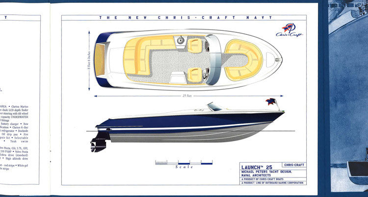 Chris Craft 2001 Navy Fleet Brochure