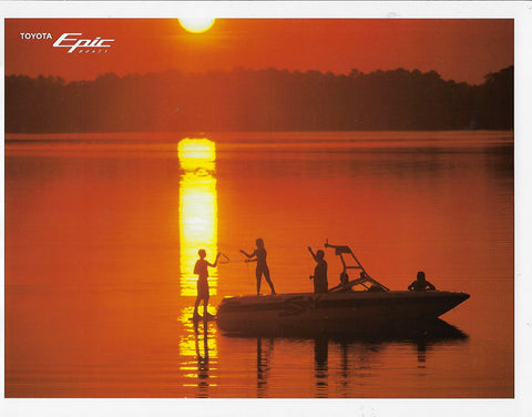 Toyota 2000 Epic Ski Boats Brochure