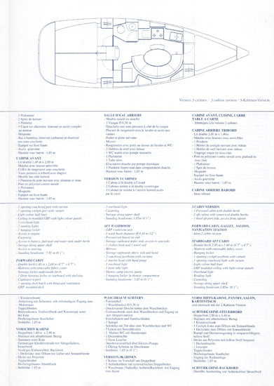 Jeanneau Sun Odyssey 34.2 Specification Brochure