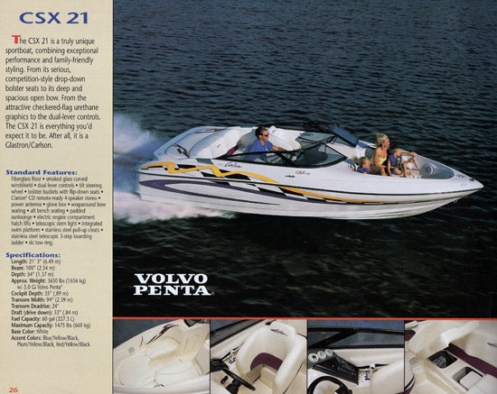 Glastron 2001 Brochure