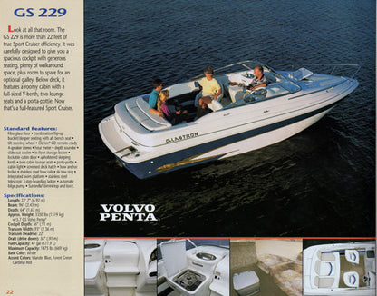 Glastron 2001 Brochure