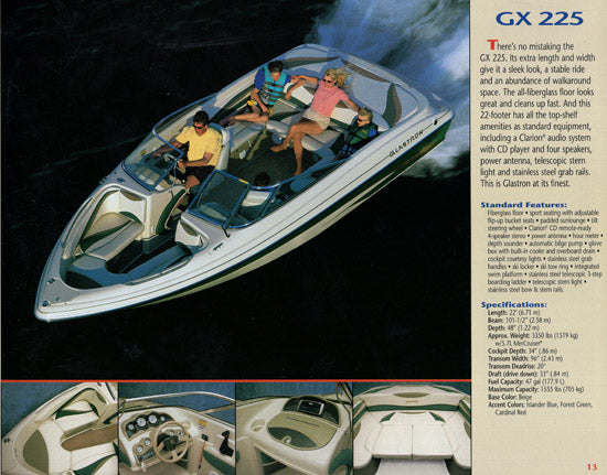 Glastron 2001 Brochure