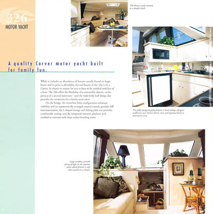 Carver 2001 Oversize Brochure