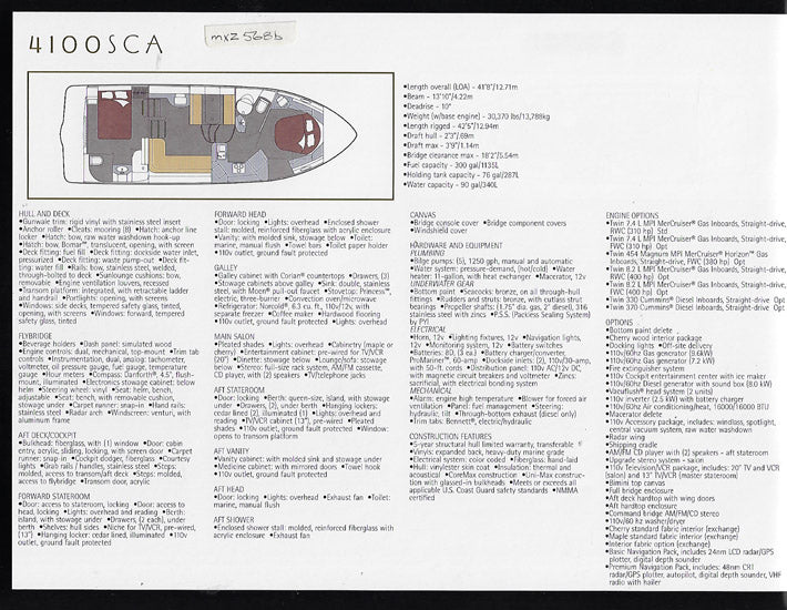 Maxum 2000 Yachts Brochure