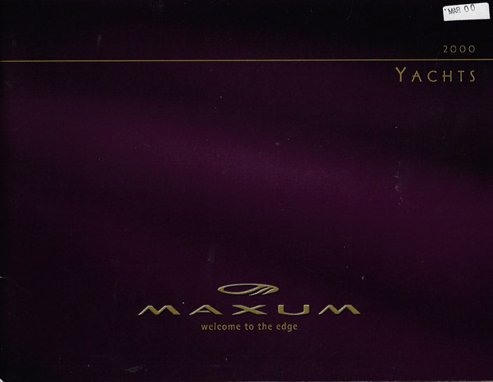 Maxum 2000 Yachts Brochure