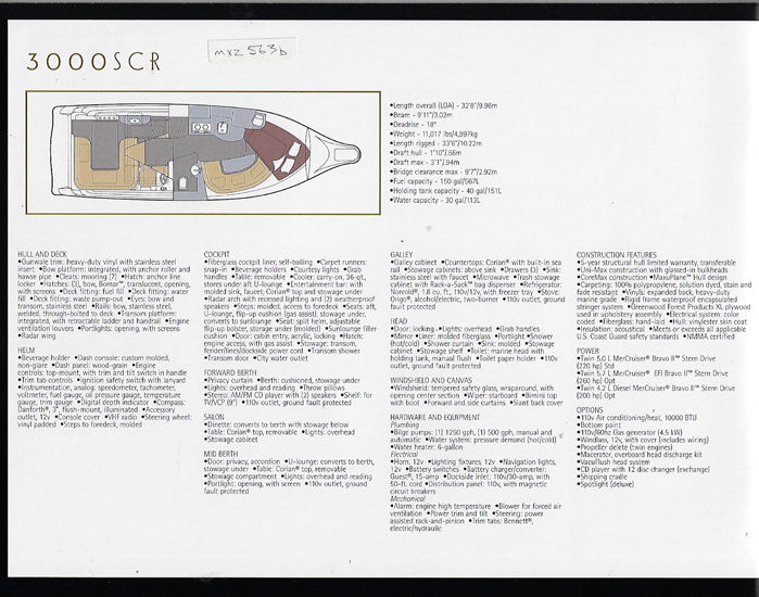 Maxum 2000 Sun Cruisers Brochure