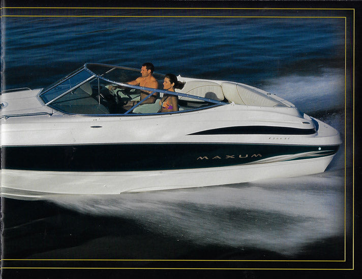 Maxum 2000 Sport Boats Brochure