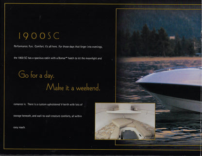 Maxum 2000 Sport Boats Brochure