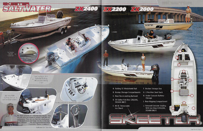 Skeeter 2001 Brochure