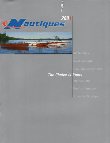 Correct Craft 2001 Nautiques Brochure