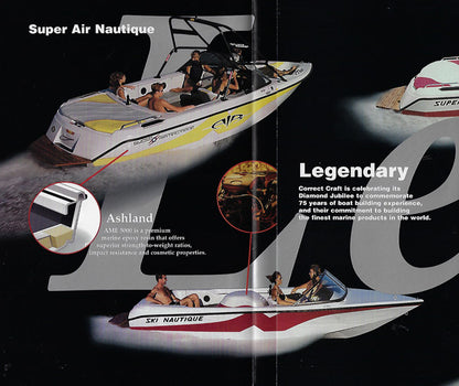 Correct Craft 2000 Nautiques Fold Out Brochure