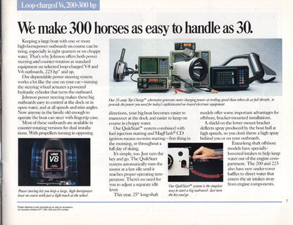 Johnson 1989 Outboard Brochure