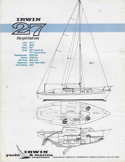 Irwin 27 Brochure