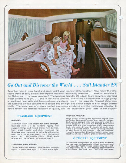 Islander 29 Brochure