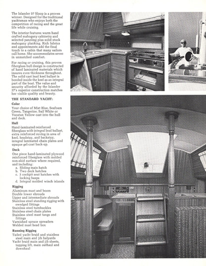 Islander 37 Brochure