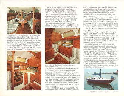 Islander 36 Brochure