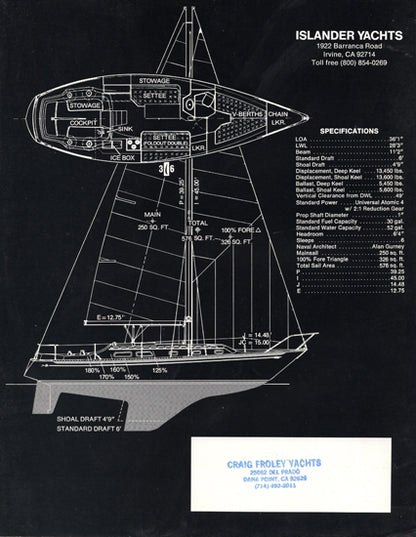 Islander 36 Brochure