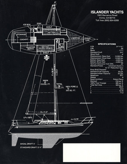 Islander 32 Mark II Brochure