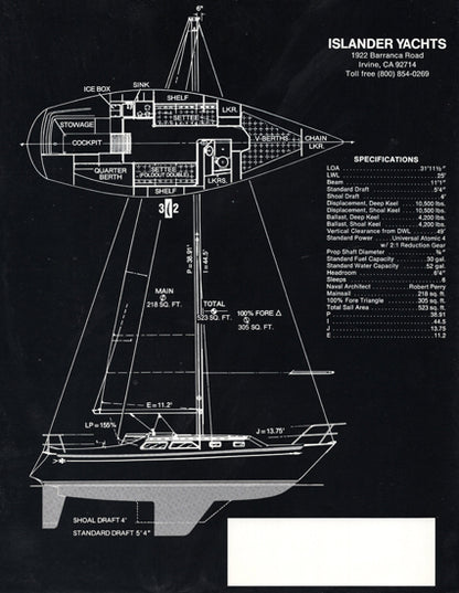 Islander 32 Mark II Brochure