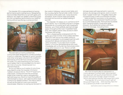 Islander 32 Mark II Brochure