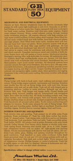 Grand Banks 50 Brochure
