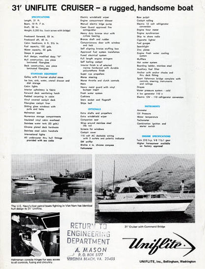 Uniflite 31  Brochure