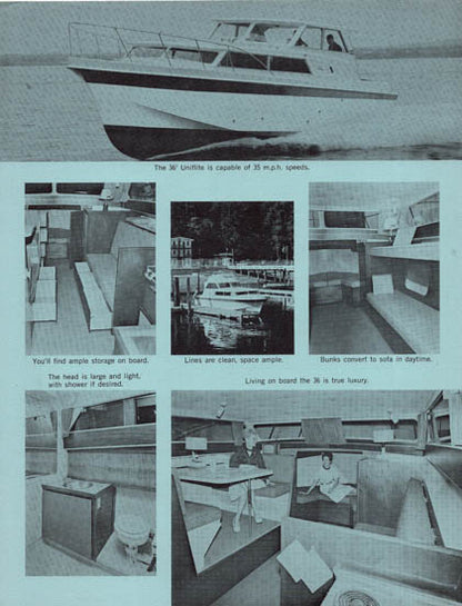 Uniflite 36 Cruiser Brochure