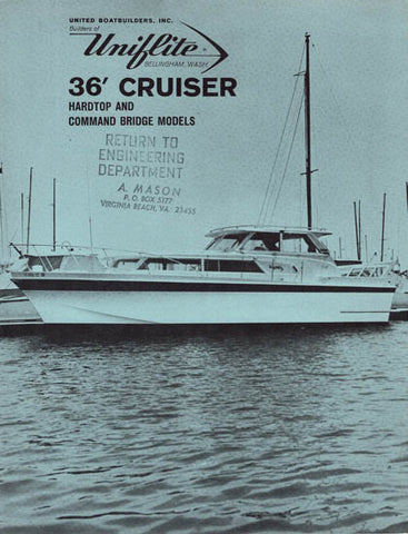 Uniflite 36 Cruiser Brochure