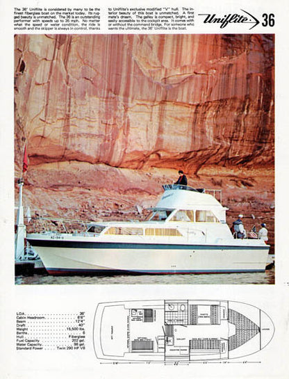 Uniflite 36 Cruiser Brochure