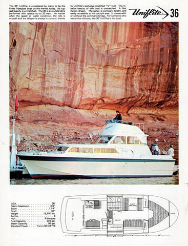 Uniflite 36 Cruiser Brochure