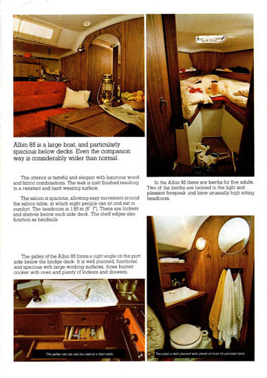 Albin Cumulus 85 Brochure