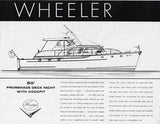 Wheeler 50 Promenade Deck Yacht Specification Brochure