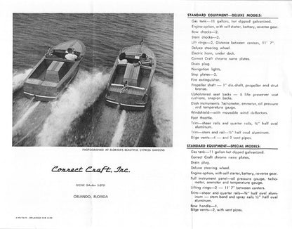 Correct Craft Atom Skier Brochure