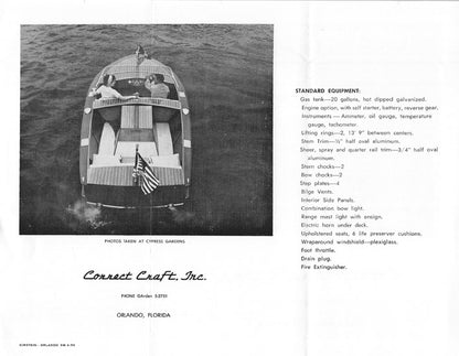 Correct Craft Collegian 18 Brochure