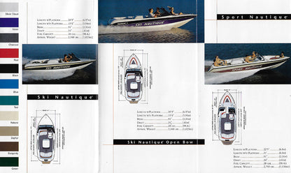 Correct Craft 1997 Nautiques Brochure